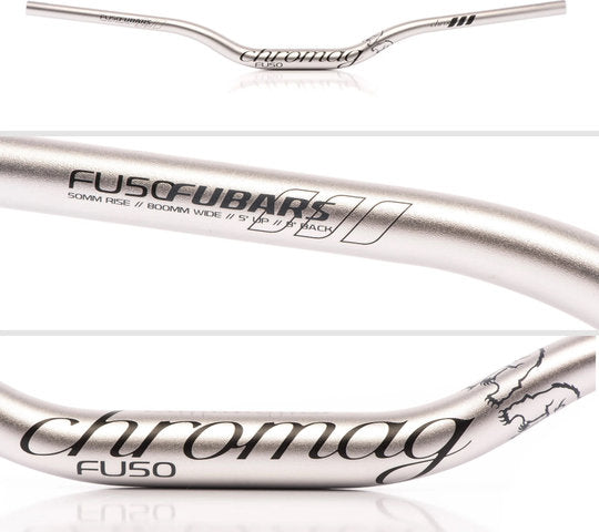 Load image into Gallery viewer, Chromag fubars fu50 31.8 50 mm riser handlebar
