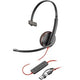 Headset poly zwart 32 mm x 155 mm x 178 mm