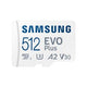 Microsd-kaart samsung evo plus 512 gb wit