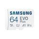 Microsd-kaart samsung evo plus 64 gb wit