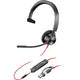 Headset hp poly blackwire zwart 149 mm x 111 mm x 67 mm
