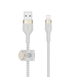 Belkin oplaadkabel caa010bt1mwh wit usb-a male naar apple lightning