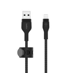 Belkin oplaadkabel caa010bt3mbk zwart usb-a male naar apple lightning