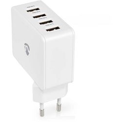 Oplader nedis wchau481awt wit
