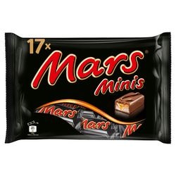 Mini-chocoladereep mars minis 17 stuks à 18 g