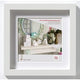 Walther stockholm - mdf houten lijst - fotoformaat 20x20 cm - wit