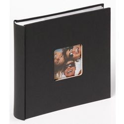 Fotoalbum walther design me-110-b zwart papier