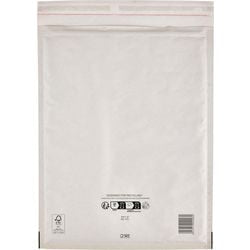 Gevoerde enveloppen mail lite h 5 wit zonder venster kleefstrip