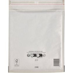 Gevoerde enveloppen mail lite e 2 wit zonder venster kleefstrip