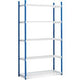 Kast paperflow staal blauw