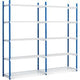 Kast paperflow staal blauw