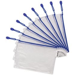 Opbergtas djois a5 blauw pvc (polyvinylchloride)