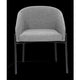Fauteuil meet powered by paperflow milo 570 x 500 x 710 mm grijs