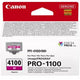 Inktcartridge canon pfi-4100m magenta origineel