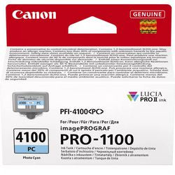 Inktcartridge canon pfi-4100pc fotocyaan origineel
