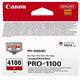 Inktcartridge canon pfi-4100r rood origineel