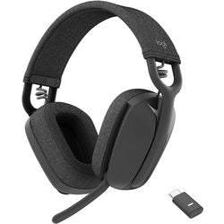 Headset logitech zone vibe draadloos 981-001157 grafiet