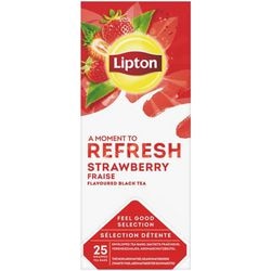 Zwarte thee lipton 8720608022496 fgs 25 porties