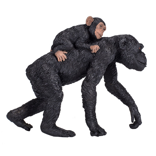 Mojo wildlife chimpansee met baby - 387264