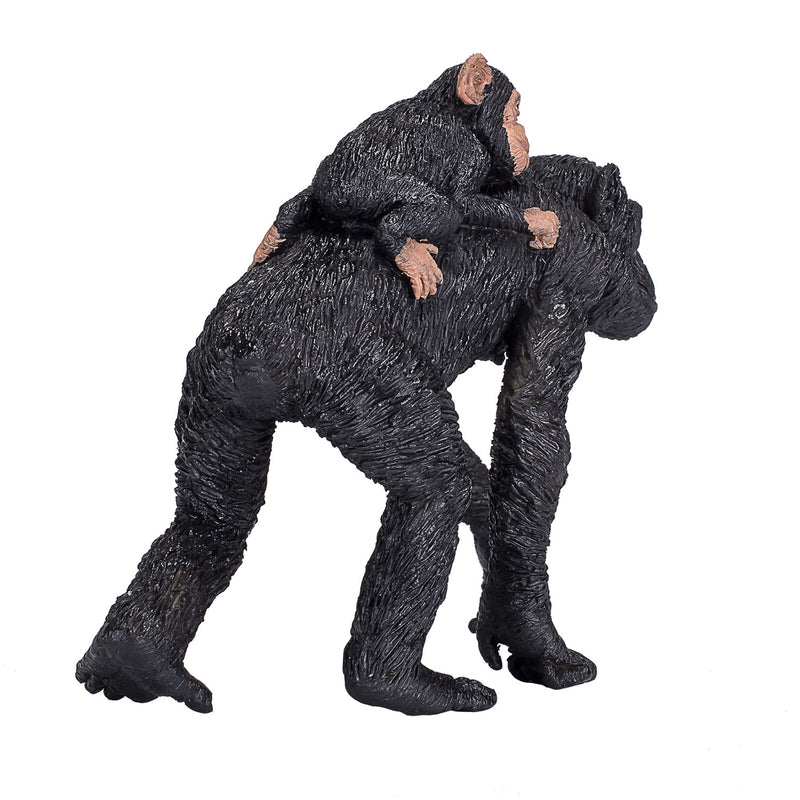 ギャラリービューアに画像をロードする, Mojo wildlife chimpansee met baby - 387264
