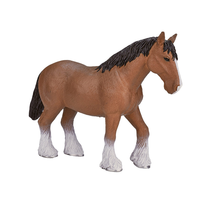Afbeelding laden in galerijviewer, Mojo horse world clydesdale paard bruin - 387070
