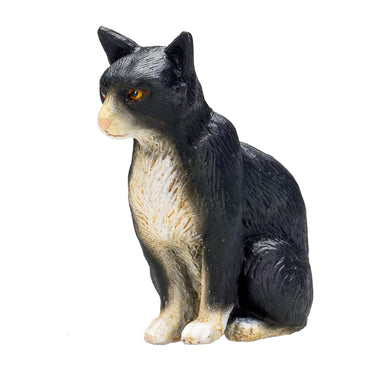 Mojo farmland zittende kat zwart wit - 387371