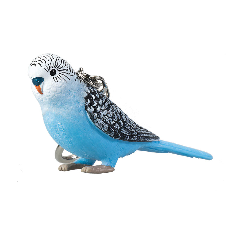 Load image into Gallery viewer, Mojo Sleutelhanger Grasparkiet Blauw 387459
