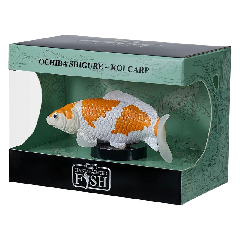 ギャラリービューアに画像をロードする, Mojo koi collection - ochiba shigure koi goud wit 381122
