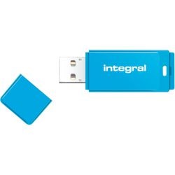 Usb-stick integral 64 gb usb type-a blauw, geel, roze