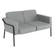 Tweezitsbank medso classic c2medlclsx1001 grijs