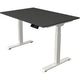 Zit-sta-bureau kerkmann move 1 stable grafiet, wit 1270 mm x 1200 mm