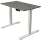 Zit-sta-bureau kerkmann move 1 stable grafiet, wit 1270 mm x 1000 mm