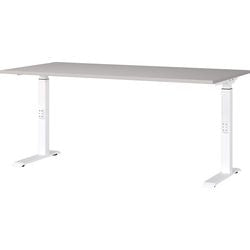 Zit-sta-bureau germania 7911-617uk kasjmier, wit c-voet