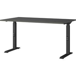 Zit-sta-bureau germania 7904-547uk grafiet c-voet