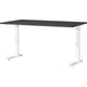 Zit-sta-bureau germania 7904-569uk grafiet, wit c-voet