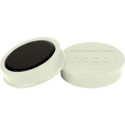 Whiteboard-magneten nobo 1915308 wit magnetisch