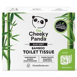 Toiletpapier the cheeky panda pftoilt24 3-laags 200 vellen