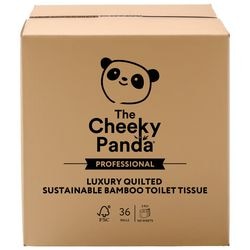 Toiletpapier the cheeky panda lqtoilt36 2-laags wit