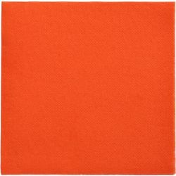 Servetten papstar oranje 32 x 32 cm 150 stuks