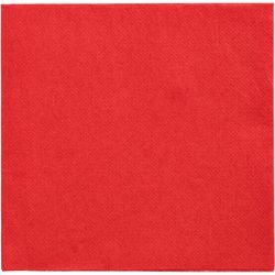 Papstar servetten rood 32 x 8 x 32 cm 150 stuks