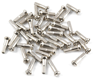 Sapim spaaknippel 14 polyax 16mm zilver messing (100st)