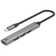 Usb-hub act ac6425 grijs 4 poorten