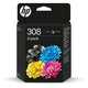 Hp origineel inktcartridge 6l6s6ue cyaan, magenta, geel, zwart
