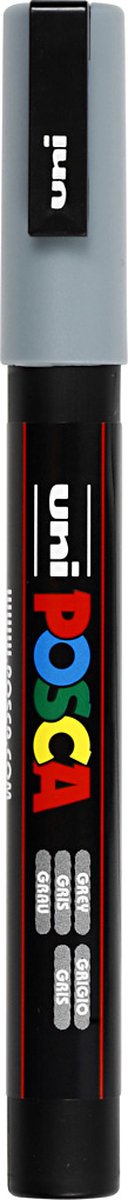 Posca uni uni verfmarker 3m grijs