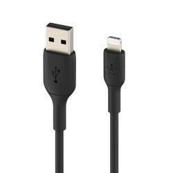 Oplaadkabel belkin caa001bt2mbk zwart apple lightning naar usb-a male
