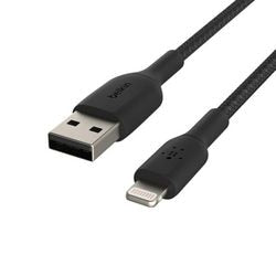 Oplaadkabel belkin caa002bt0mbk zwart apple lightning naar usb-a male