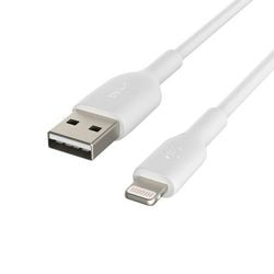 Oplaadkabel belkin caa001bt2mwh wit apple lightning naar usb-a male
