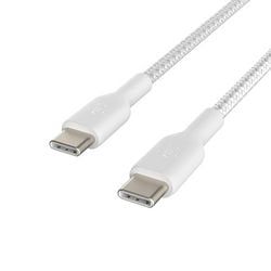 Oplaadkabel belkin cab004bt1mwh wit usb-c male naar usb-c male
