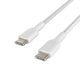 Oplaadkabel belkin cab004bt1mwh wit usb-c male naar usb-c male