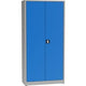 Kast c14200.2.b5 grijs, lichtblauw metaal 400 mm x 950 mm x 1950 mm (d x b x h)